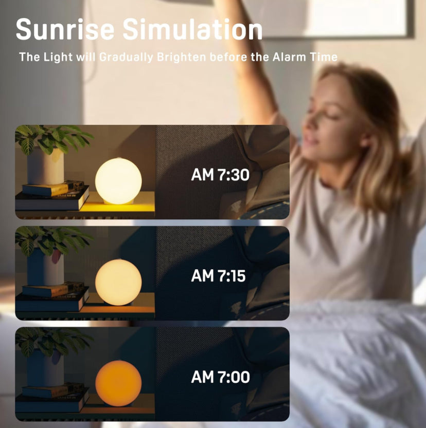 Sunrise Alarm clock - Natural Wake Up Light